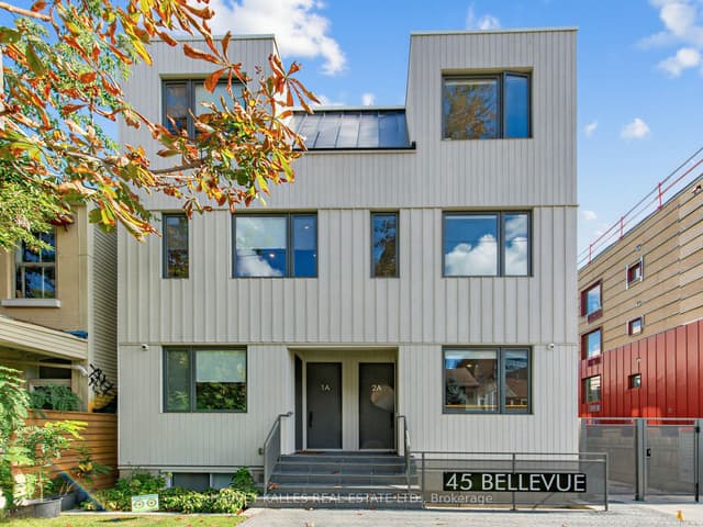Att/Row/Townhouse at 45 Bellevue Avenue 1a, Toronto, ON M5T 2N5, Toronto C01