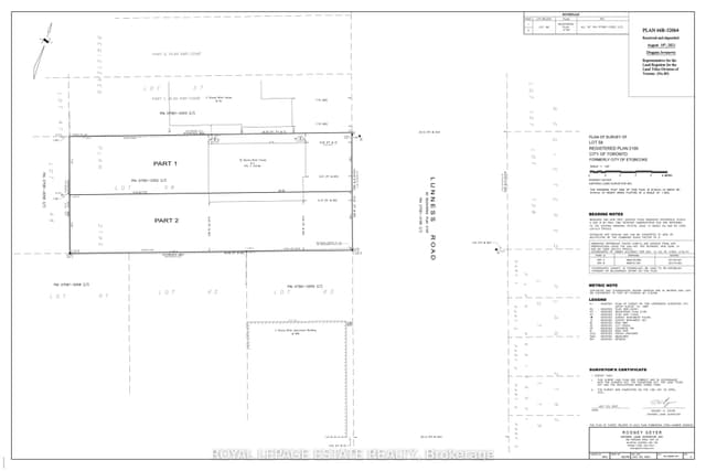 Vacant Land at 2G Lunness Road, Toronto, ON M8W 4M3, Toronto W06