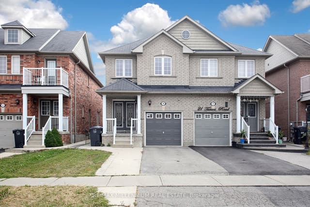 Semi-Detached at 19 Tanasi Road, Brampton, ON L6X 0K3