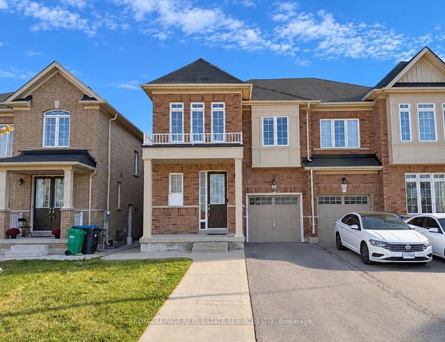 Semi-Detached at 39 Vezna Crescent, Brampton, ON L6X 5K5