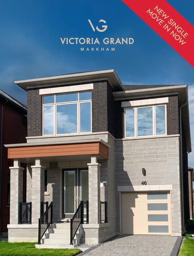 Detached at 46 Lucy Pick Avenue, Markham, ON L6C 3N8