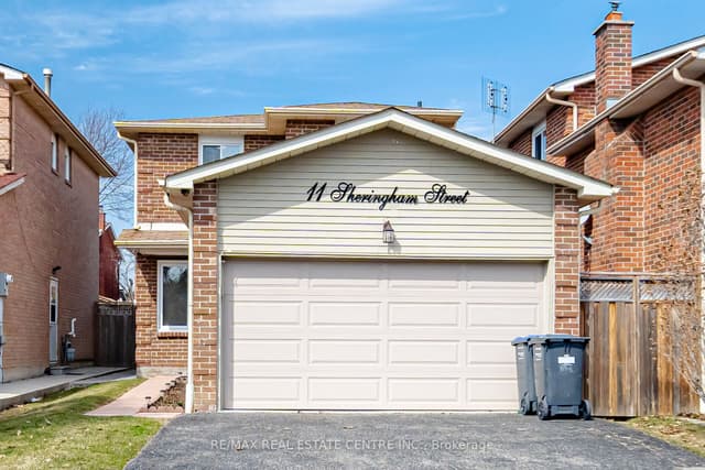 Detached at 11 Sheringham Street, Brampton, ON L6Z 2P5