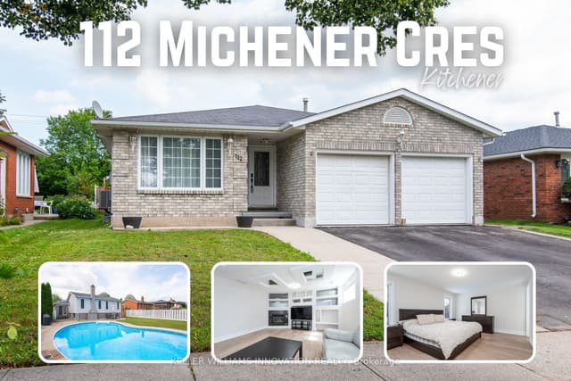 Detached at 112 Michener Crescent, Kitchener, ON N2A 3T8