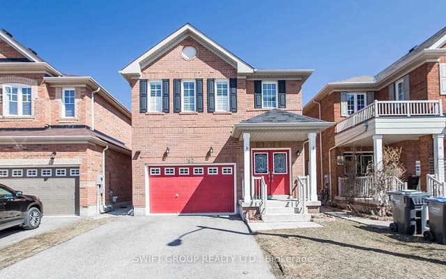 Detached at 92 Checkerberry Crescent, Brampton, ON L6R 3P6