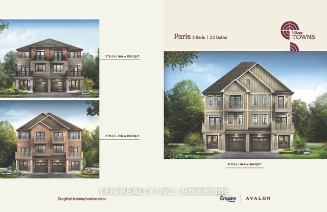Att/Row/Townhouse at 22 Kensington Road, Haldimand, ON N3W 0J9