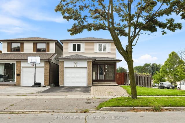 Detached at 26 Blue Eagle Trail, Toronto, ON M1V 1V9, Toronto E07