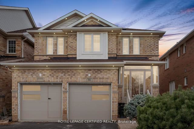 Detached at 86 Buick Boulevard, Brampton, ON L7A 3X7