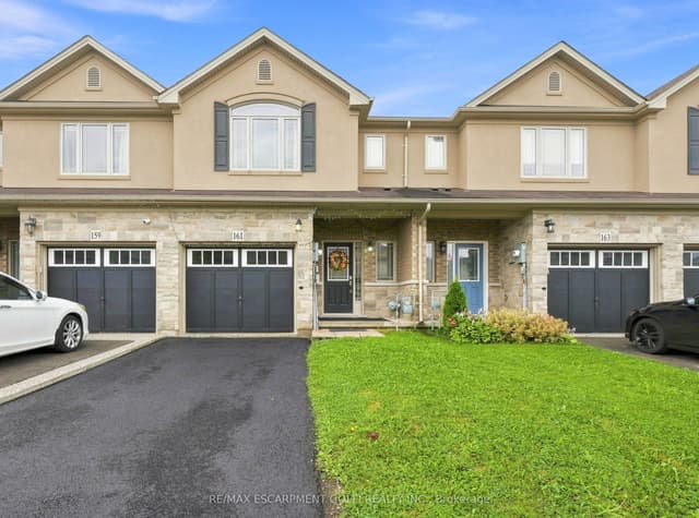 Att/Row/Townhouse at 161 Kinsman Drive, Hamilton, ON L0R 1C0
