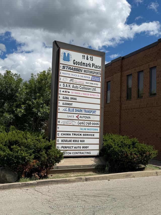 Sale Of Business at 11 Goodmark Place 2, Toronto, ON M9W 6R9, Toronto W10
