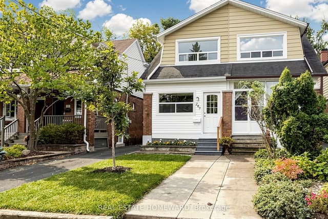 Semi-Detached at 249 Queensdale Avenue, Toronto, ON M4C 2B3, Toronto E03