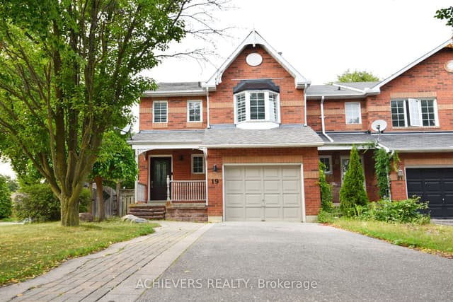Att/Row/Townhouse at 19 Mccullock Crescent, Ajax, ON L1T 3X1