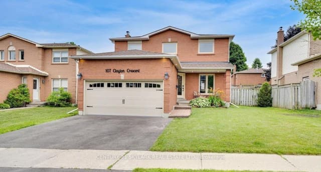 Detached at 107 Clayton Crescent, Clarington, ON L1C 4N9