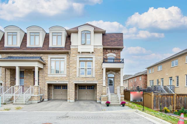 Att/Row/Townhouse at 17 Etherington Way, Markham, ON L6C 0X4