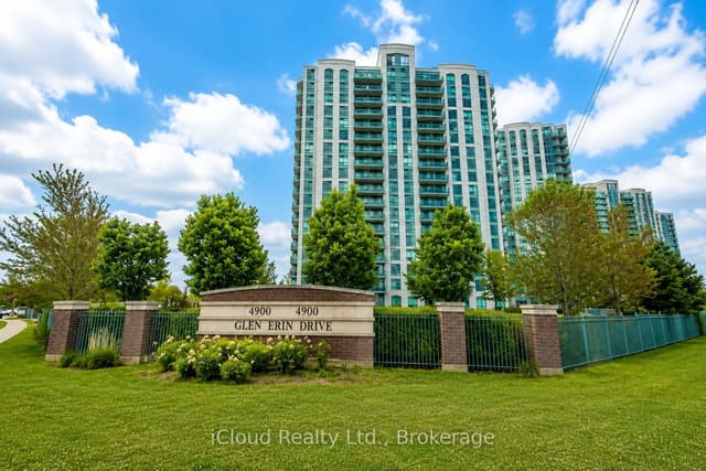 Condo Apartment at 4900 Glen Erin Drive 1507, Mississauga, ON L5M 7S2