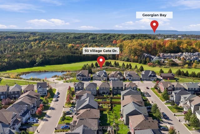 Detached at 93 Village Gate Drive, Wasaga Beach, ON L9Z 0J7
