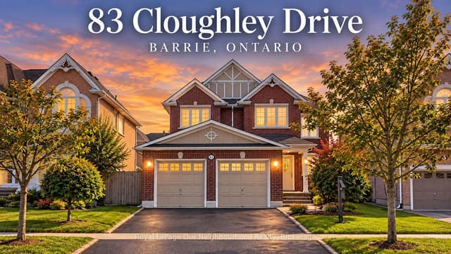 Detached at 83 Cloughley Drive N, Barrie, ON L4N 9T8