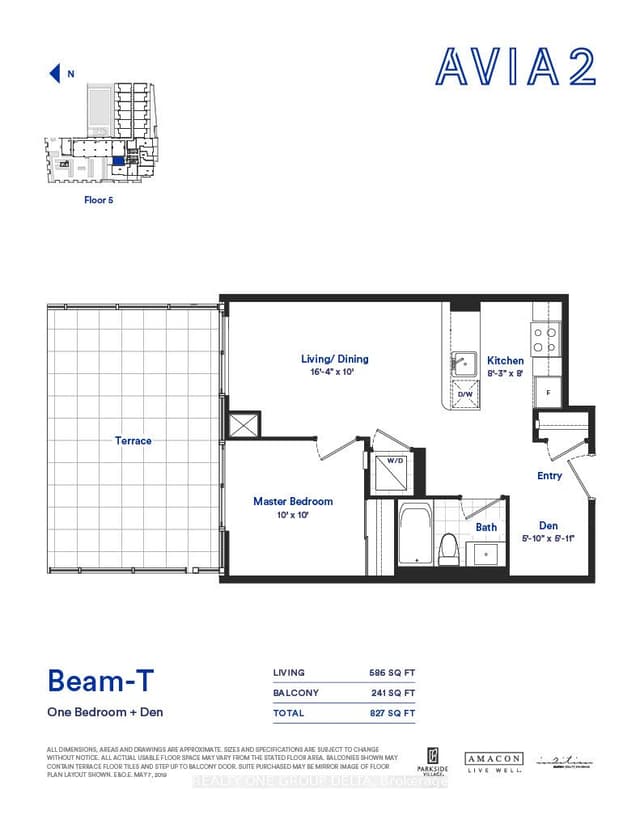 Condo Apartment at 4130 Parkside Village Drive 502, Mississauga, ON L5B 3M8