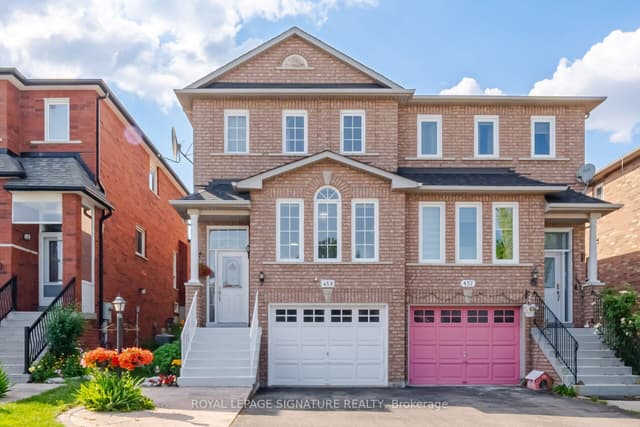 Semi-Detached at 459 Wildgrass Road, Mississauga, ON L5B 4H5