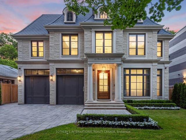 Detached at 22 Brookfield Road, Toronto, ON M2P 1A9, Toronto C12