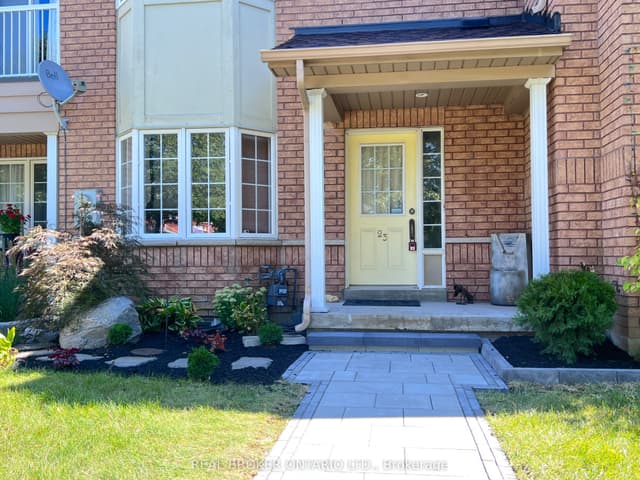 Att/Row/Townhouse at 23 Piera Gardens, Markham, ON L3R 5G8