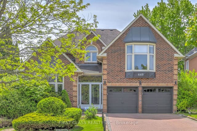 Detached at 449 Alex Doner Drive, Newmarket, ON L3X 1C3