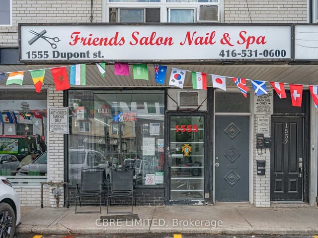 Commercial Retail at 1555 Dupont Street, Toronto, ON M6P 3S5, Toronto W02