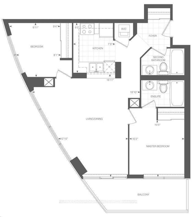 Condo Apartment at 215 Sherway Gardens Road 604, Toronto, ON M9C 0A4, Toronto W08