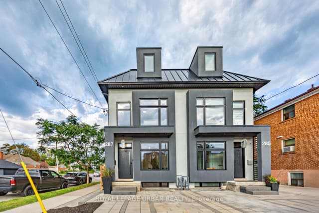 Semi-Detached at 287 Glebemount Avenue, Toronto, ON M4C 3T9, Toronto E03