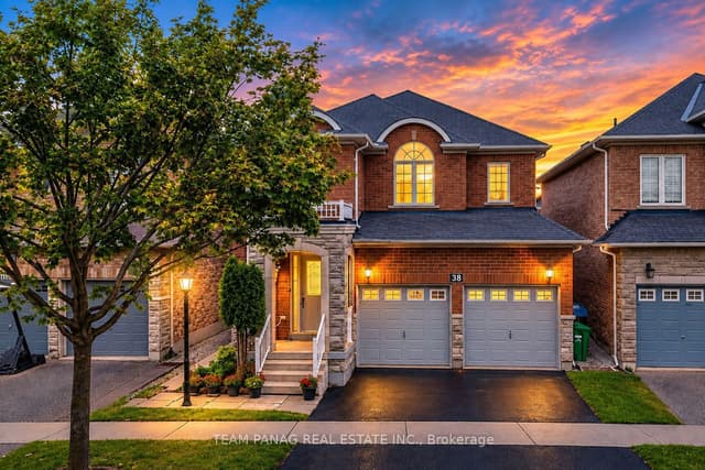Detached at 38 Mountland Road, Brampton, ON L6P 2A7