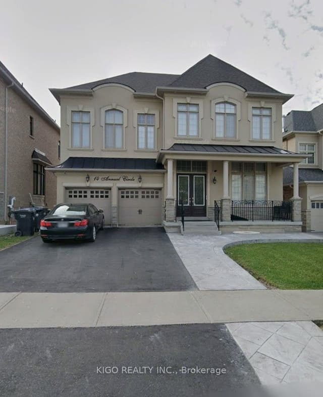Detached at 14 Annual Circle, Brampton, ON L6X 2M2