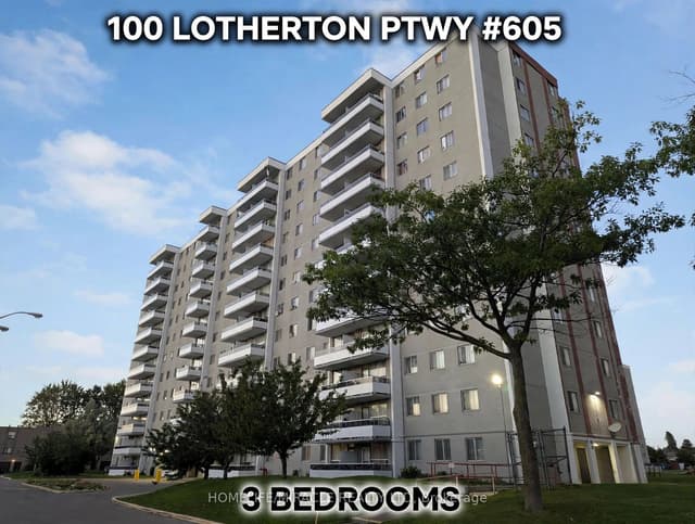 Condo Apartment at 100 Lotherton Pathway 605, Toronto, ON M6B 2G8, Toronto W04