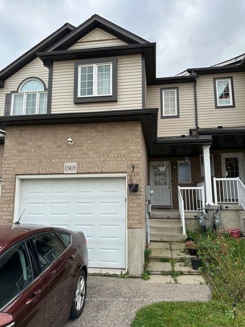 Att/Row/Townhouse at 1369 countrystone Drive, Kitchener, ON N2N 3R8