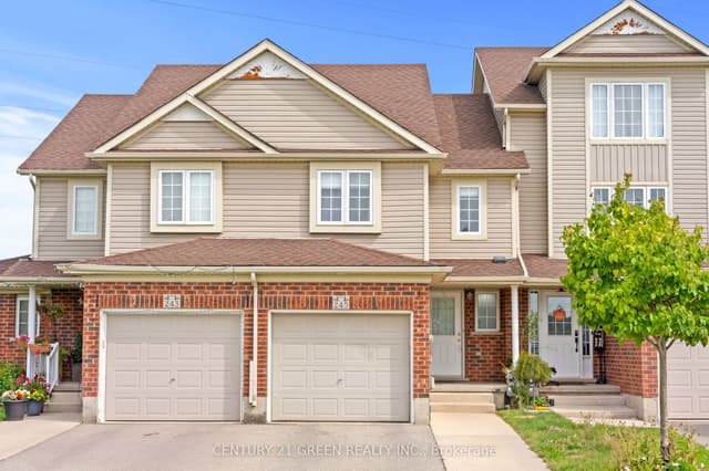 Att/Row/Townhouse at 245 Red Clover Court, Kitchener, ON N2E 4J5