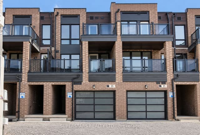Att/Row/Townhouse at 23 Mikayla Lane, Markham, ON L6B 1R1