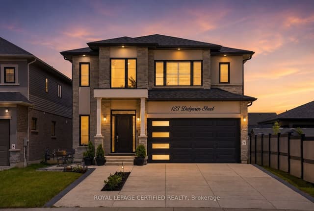 Detached at 123 Dulgaren Street, Hamilton, ON L8W 3J5