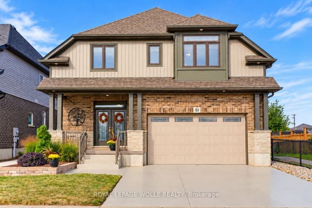 Detached at 51 Netherwood Road, Kitchener, ON N2P 0B7