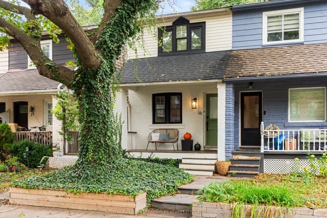 Semi-Detached at 16 Louvain Avenue, Toronto, ON M4M 1N9, Toronto E01