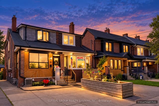 Semi-Detached at 39 Exeter Street, Toronto, ON M6N 1G3, Toronto W03