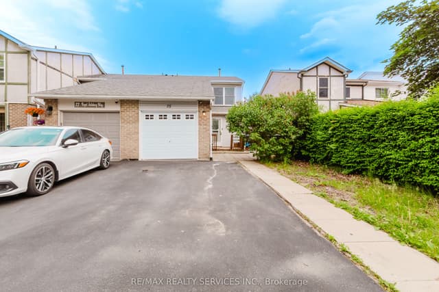Att/Row/Townhouse at 75 Royal Salisbury Way, Brampton, ON L6V 3J3