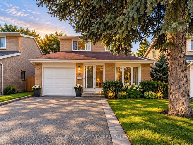 Detached at 58 Ambercroft Boulevard, Toronto, ON M1W 3B9, Toronto E05