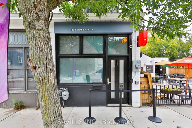 Store W Apt/Office at 1303 Queen Street E, Toronto, ON M4L 1C2, Toronto E01