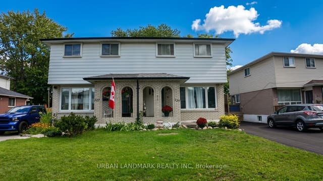 Semi-Detached at 329 Durham Court, Oshawa, ON L1J 1W8