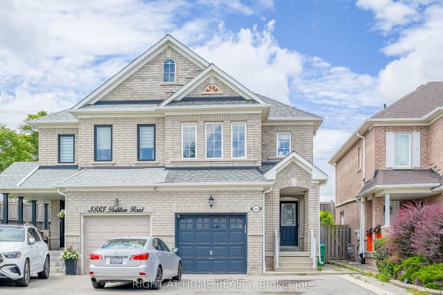 Semi-Detached at 3881 Partition Road, Mississauga, ON L5N 8N2