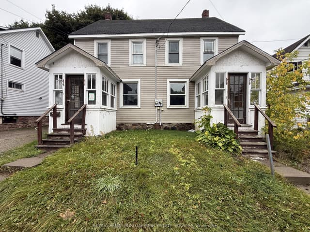 Duplex at 182 Woodward Avenue, Sault Ste Marie, ON P6A 3T7