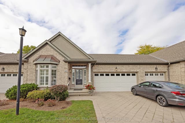 Condo Townhouse at 575 McGarrell Place 10, London North, ON N6G 5L3