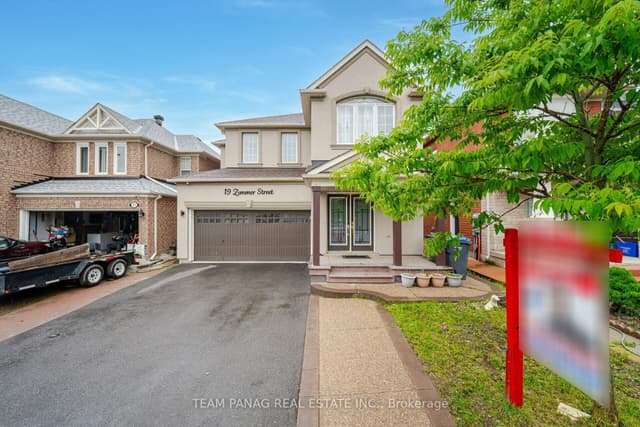 Detached at 19 Zimmer Street, Brampton, ON L6S 6L3