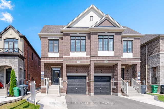 Semi-Detached at 36 Quinton Ridge, Brampton, ON L6Y 6J4