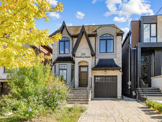 Detached at 553 Broadway Avenue, Toronto, ON M4G 2S2, Toronto C11