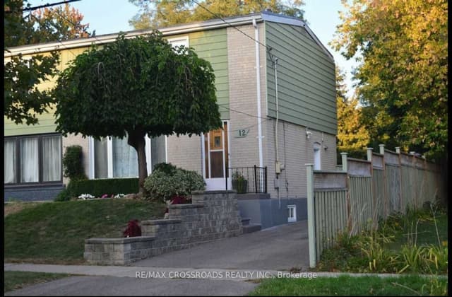 Semi-Detached at 12 Chevron Crescent, Toronto, ON M1K 3N4, Toronto E04