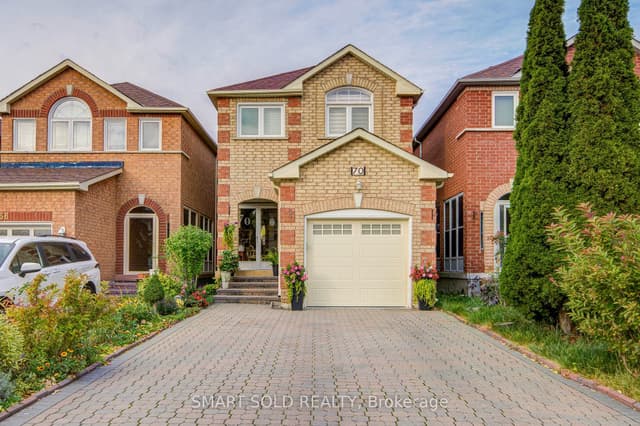 Detached at 70 Connery Crescent, Markham, ON L3S 4E6